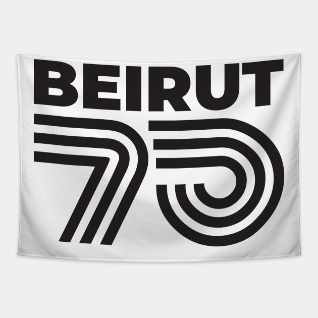 Beirut 75 Light Color Tapestry by bearded_papa