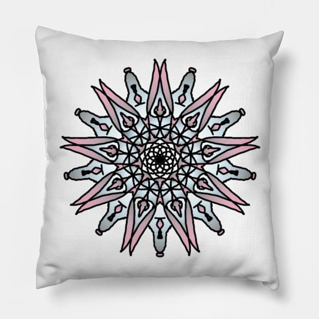 Pastel Gray Pillow by Silv3rMcK3nzi3