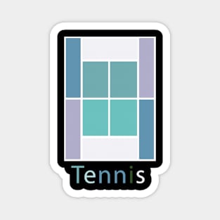 TENNIS COLOR PALETTE Magnet