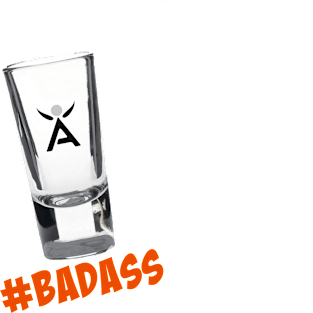 I DO SHOTS BEFORE 6AM #BADASS Magnet