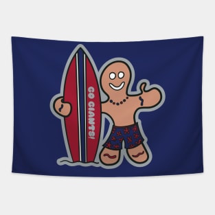 Surfs Up for the New York Giants! Tapestry