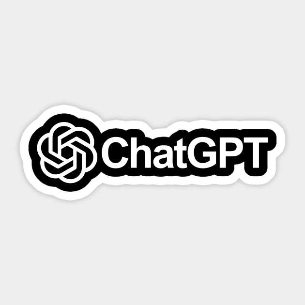 ChatGPT Artificial Intelligence A.I Computer Tech - Chatgpt - Sticker ...