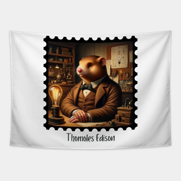 Thomoles Edison Tapestry by EarthisticWear