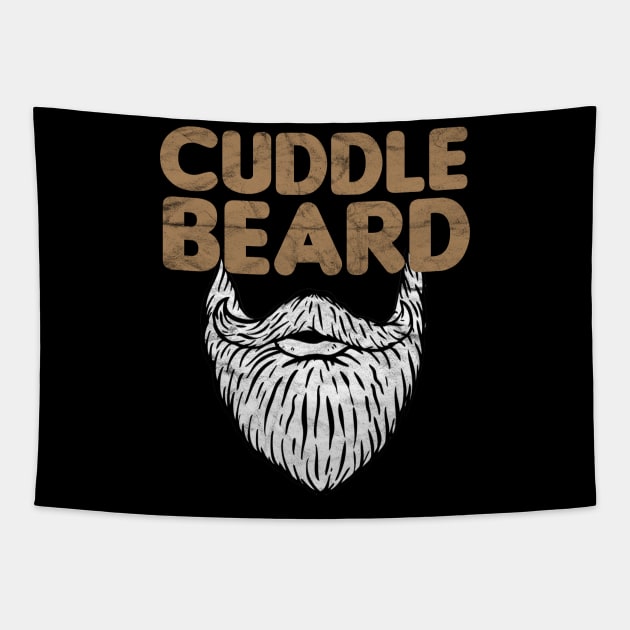 HIPSTERS-Cuddle Beard Tapestry by AlphaDistributors