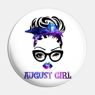 August Girl Galaxy Pin