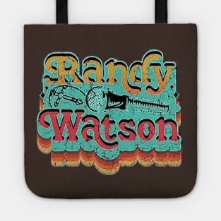 Randy Watson Retro Distressed Tote