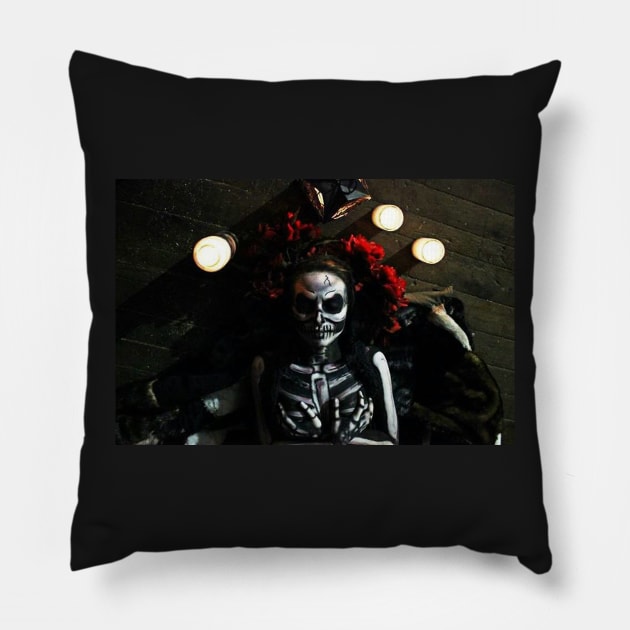 Bella Morte Pillow by gracegallows