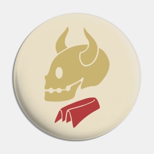 Buffy the Vampire Slayer's Gold Devil Shirt Pin