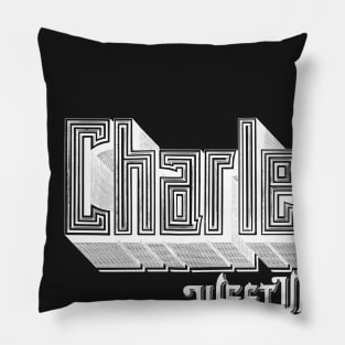 Vintage Charleston, WV Pillow