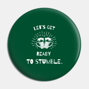 Let’s Stumble Pin