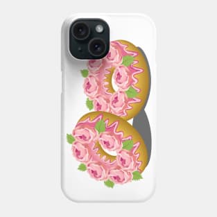 Peony Donuts Phone Case