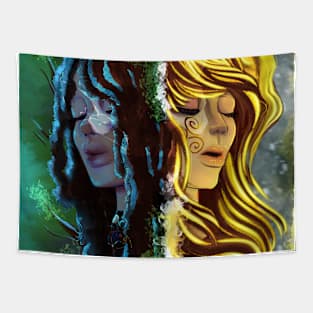 Gemini twins Tapestry