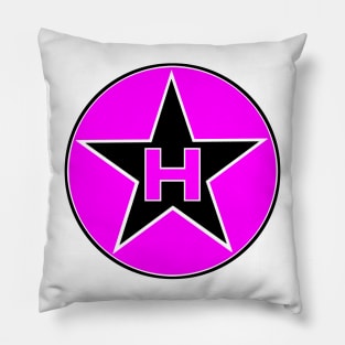 Pink Star Pillow