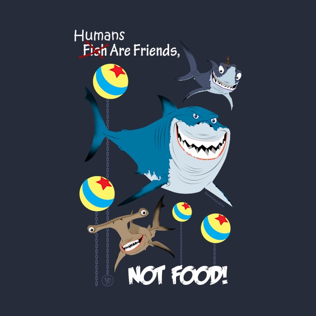 Not Food! Friends! by ProlificLifeforms