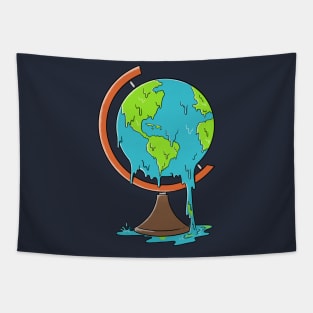 Melted Planet Tapestry