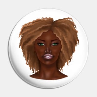 Uptown Beauty - Fierce Strong Woman Pin