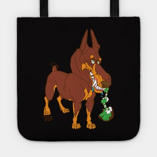 Red Doberman Tote