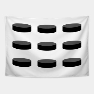 HOCKEY PUCK 9 PACK BUNDLE SET Tapestry