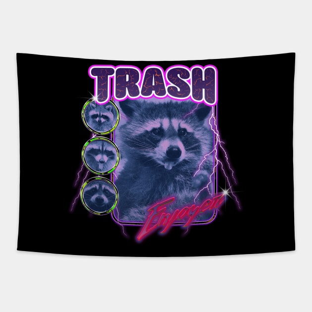 Trash Enjoyer Tapestry by RadicalLizard