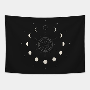 Moon Phases Tapestry