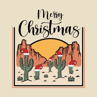 Christmas in the desert T-Shirt