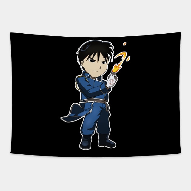 Colonel Mustang chibi Tapestry by Chad the Dad's Shop