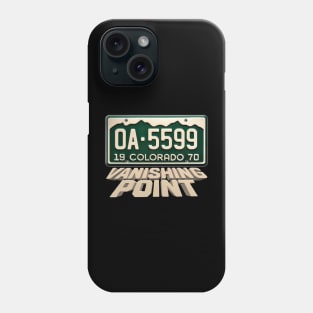 Vanishing Point - Plate & 3D Text Phone Case