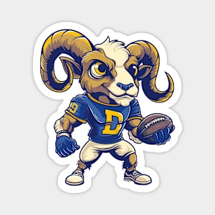 Bighorns Rams American Football Magnet