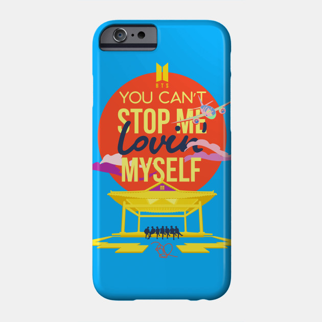 You Cant Stop Me Lovin Myself Bts Bts Funda Para Moviles Teepublic Mx