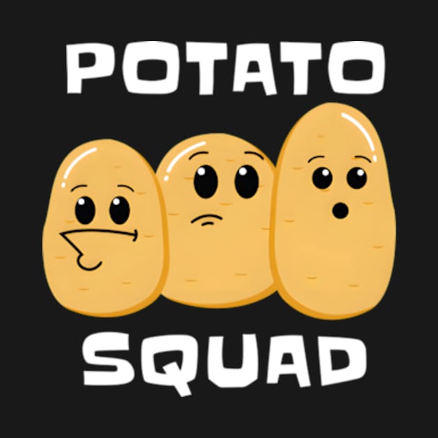 Potato Squad Gang Tater Tayto by jasper-cambridge