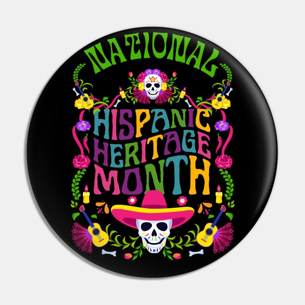 National Hispanic Heritage Month Pin by Myartstor 