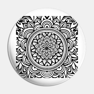 Mandala Mosaics Pin