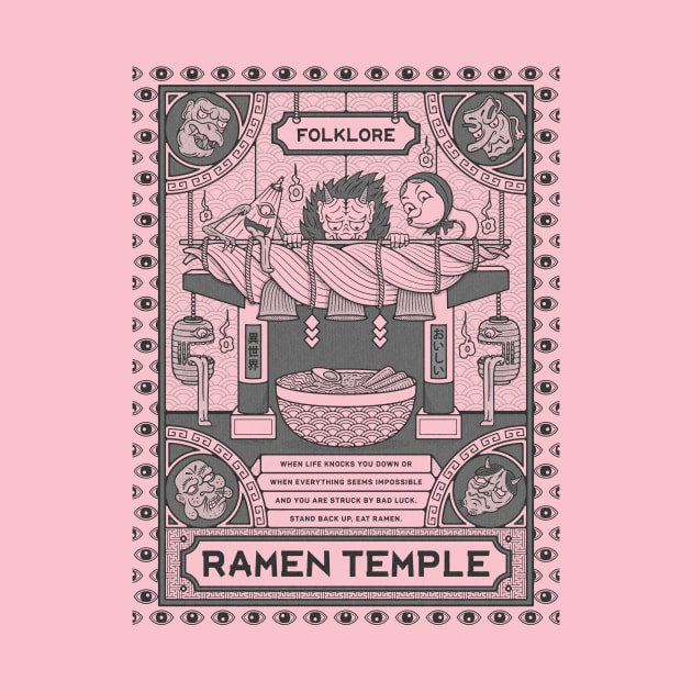 Ramen Temple Folklore by RyanRagnini