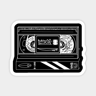 VHS tape and cassette box Magnet