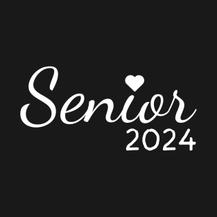 Senior Mom Class of 2024 Matching Senior T-Shirt