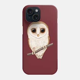 Big-Eyed Barn Owl Phone Case