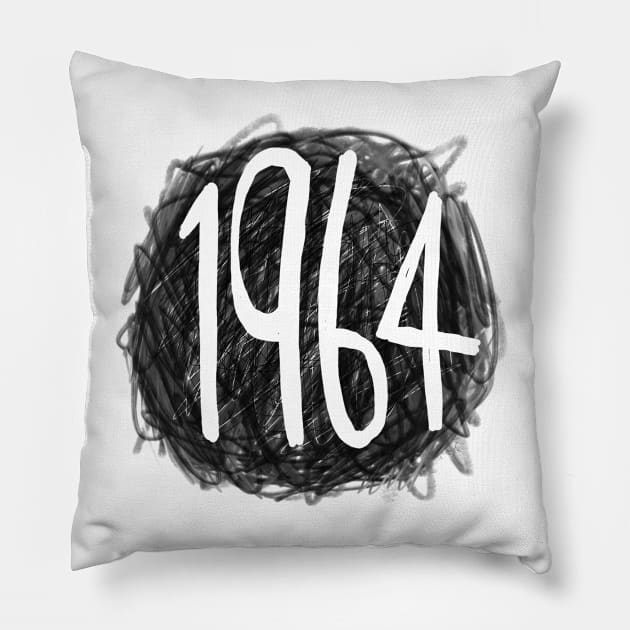 1964 Pillow by badlydrawnbabe