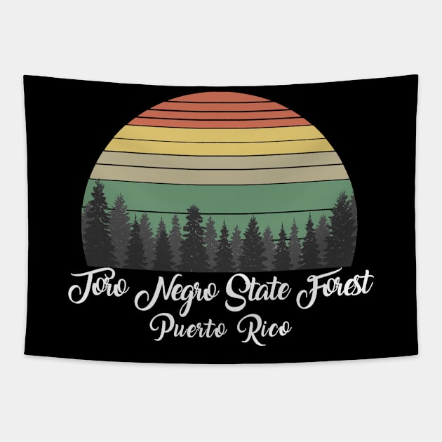 Toro Negro State Forest Tapestry by Kerlem