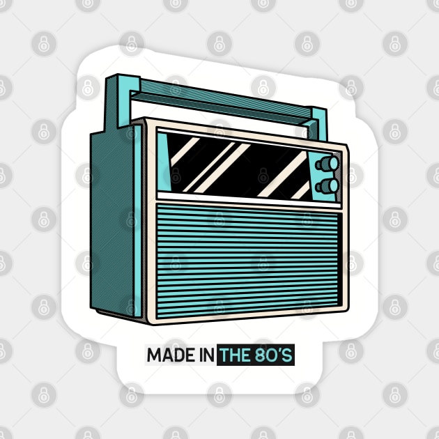 Made in the 80s Magnet by JonesCreations