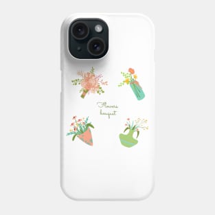 Flowers bouquet Phone Case