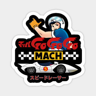 Speed Racer Mach 5 Gogogo Magnet