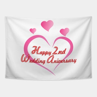 Happy 2nd wedding anniversary Tapestry