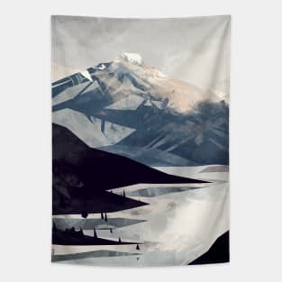 Calming Mountain Tapestry