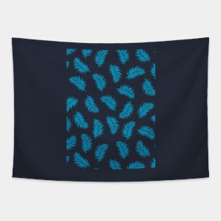 Tropical Leaf Pattern Tapestry