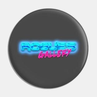 ROGUES GALLERY 80s Text Effects 6 Pin