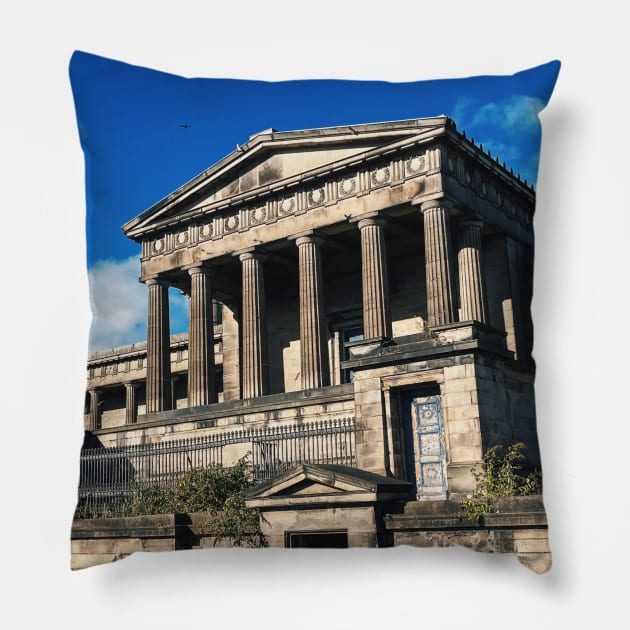 The old Royal High School, Edinburgh Pillow by offdutyplaces