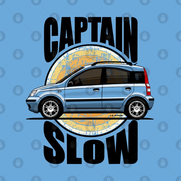 The favourite Captain Slow's car! by jaagdesign