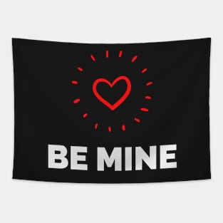 Be Mine Hugs And Kisses Valentine's Day Tapestry