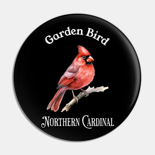 Garden Bird Northern Cardinal Pin