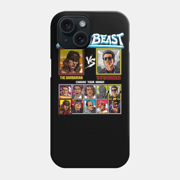 Arnold Beast Phone Case by RetroReview